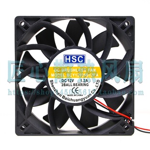 HSC MODEL BCY12025B12EA DC 12V 1.2A 120x120x25mm 12�����L��