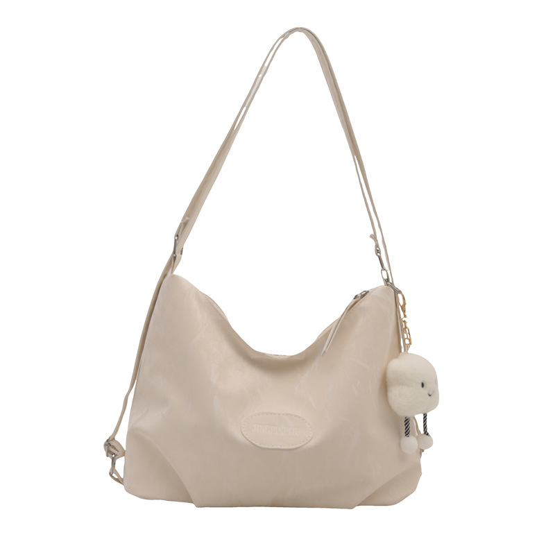 Bolsa de sensación relajada, bolsa de mujer, gran capacidad de verano, 2024, nueva bolsa de viaje de hombro de un solo tipo