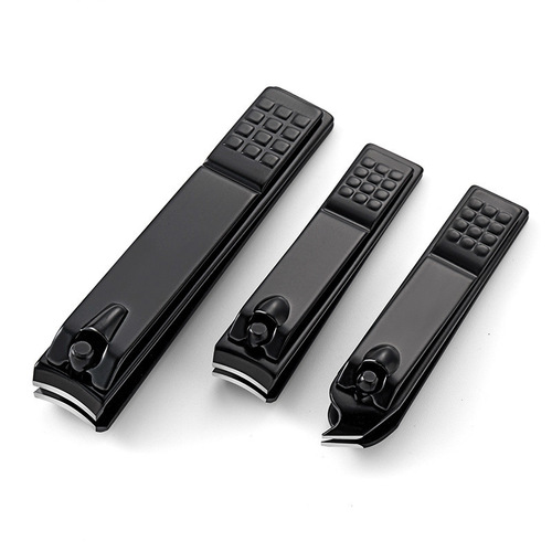 Factory wholesale stainless steel nail clippers, single-pack nail clippers, large and medium-sized oblique nail clippers, manicure tools