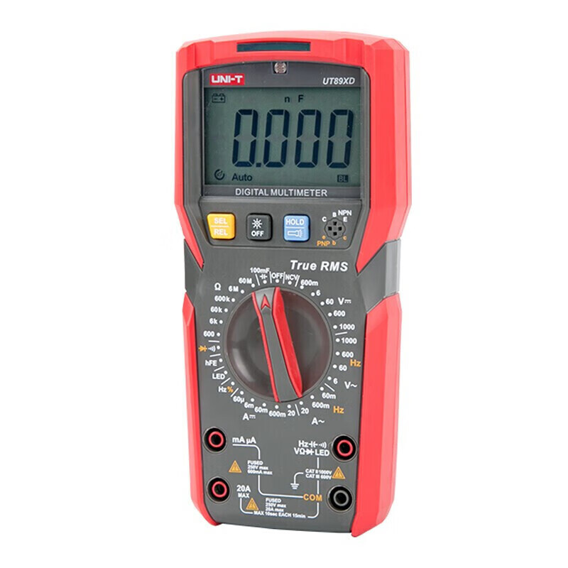 UNI-T UT89XD NCV Multimetro Digital Medición LED