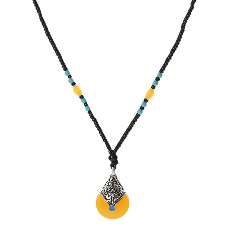 Эксклюзивная новинка: брелок-цепочка из имитации пчелиного воска в этническом стиле, подвеска из старого воскового сплава, рекламные сувениры оптом