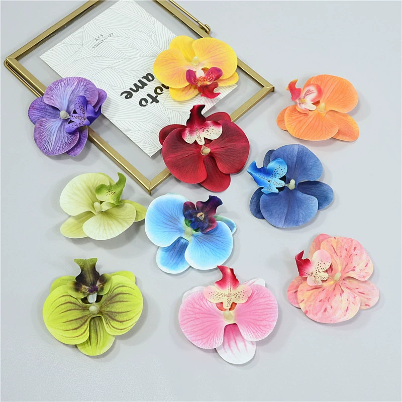 Моделирование пленки фаленопсис небольшой размер 3D печать ручная Подарочная коробка украшение дома кино и телевидение макет стены трансграничные горячие продажи товаров