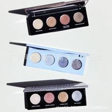 跨境新品 牛郎织女银河爆闪四色眼影盘珠光亮片晶偏光,冰闪盘
