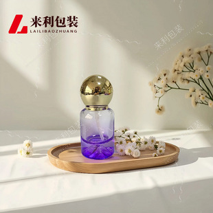 Screw Mouth 30Ml100Ml120Ml Volcanic Bottom Cylindrical Bottle Spherical Cap Water Emulsion Essential Oil Liquid Foundation Essence Lotion
