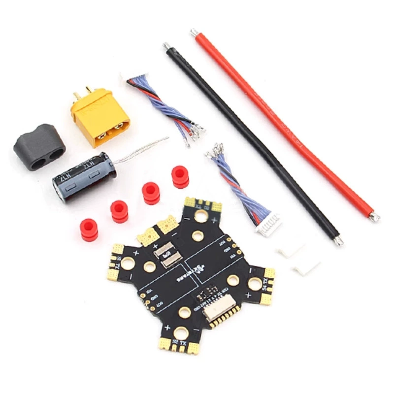 Skystars PDB Division Electric Plate XT60 Crossing Machine Multiple Single Power Power Source Dual -Pore Band current Mecket