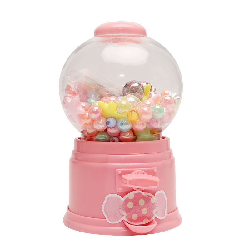 新商品のネットレッドミニガチャの子供のままごとのおもちゃDIY玉ガチャの女の子のブレスレットの贈り物の卸売り|undefined