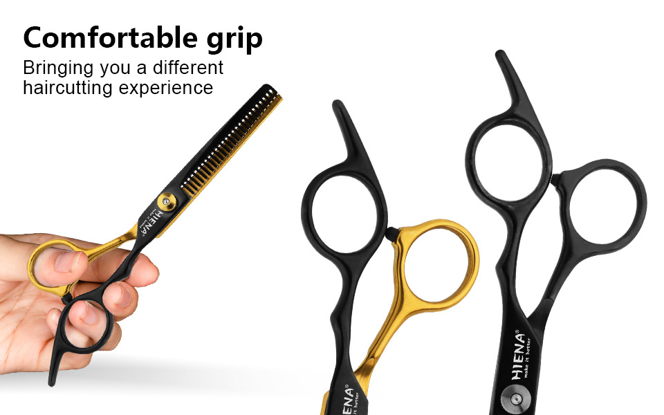 HIENA Cross-border Export Professional Set For Cutting Bangs, Thinning Scissors, And Hairdressing Scissors_voghion.com