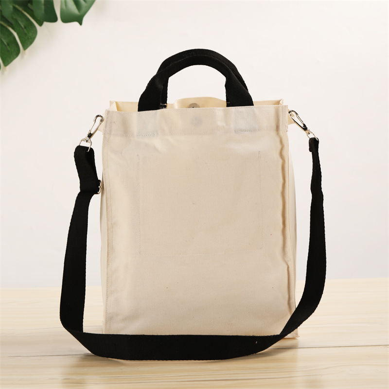 棉布包时尚广告购物袋单肩帆布包女棉布手提广告空白帆布袋化妆品