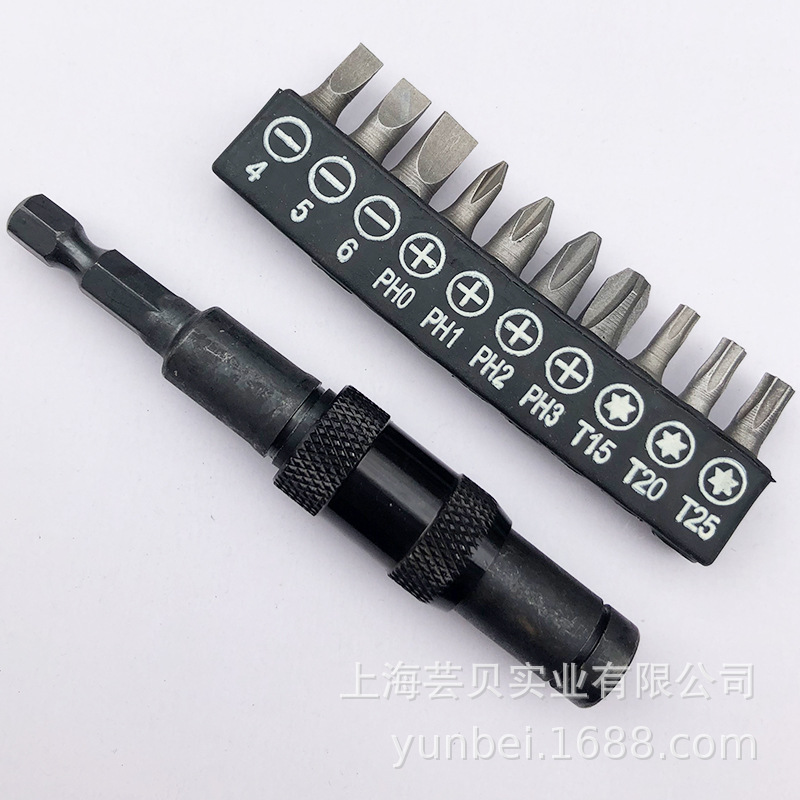 1/4 "multi-ángulo de extensión direccional varilla magnética destornillador eléctrico mango hexagonal 6,35mm cabeza del lote de liberación rápida autoblocante biela