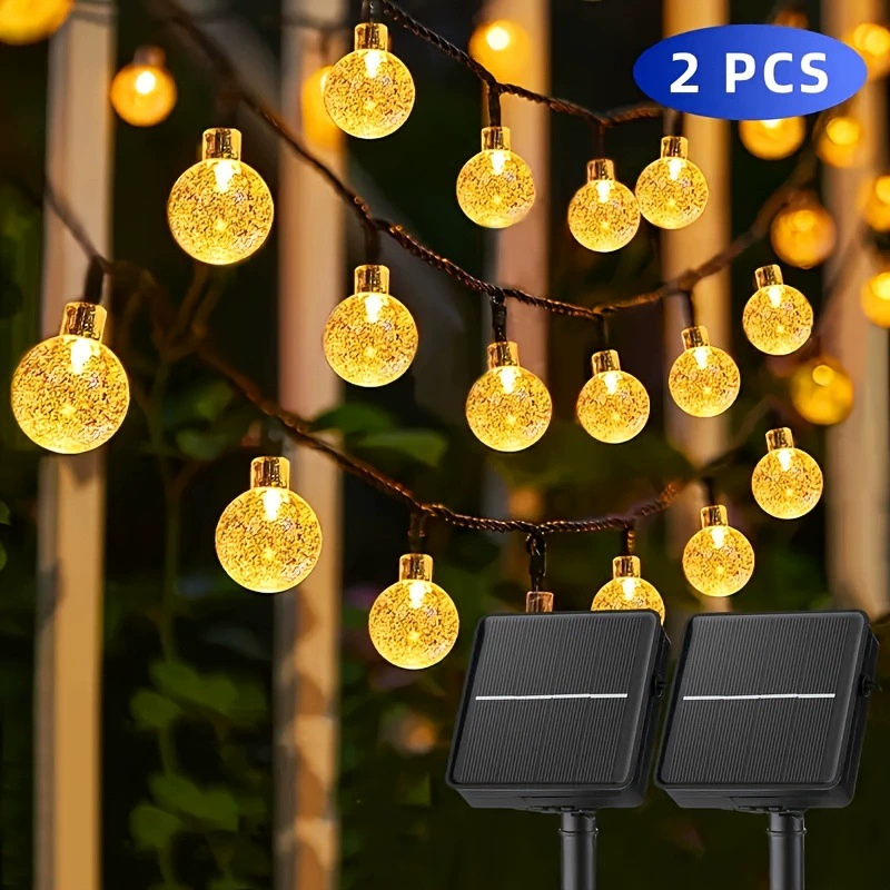 [100led/50 led Bubble Ball Solar Light String Length39.3ft/]