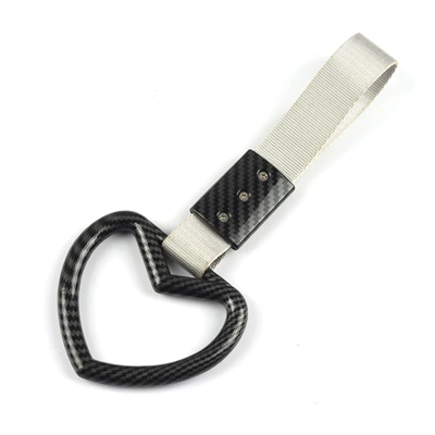 New cross-border carbon fiber Other Car Modifications - carbon-fiberheart-shaped-white-band