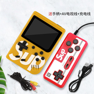 Sup Handheld Retro Game Console Old-Fashioned Childhood Nostalgia Super Mario Tetris Double Classic