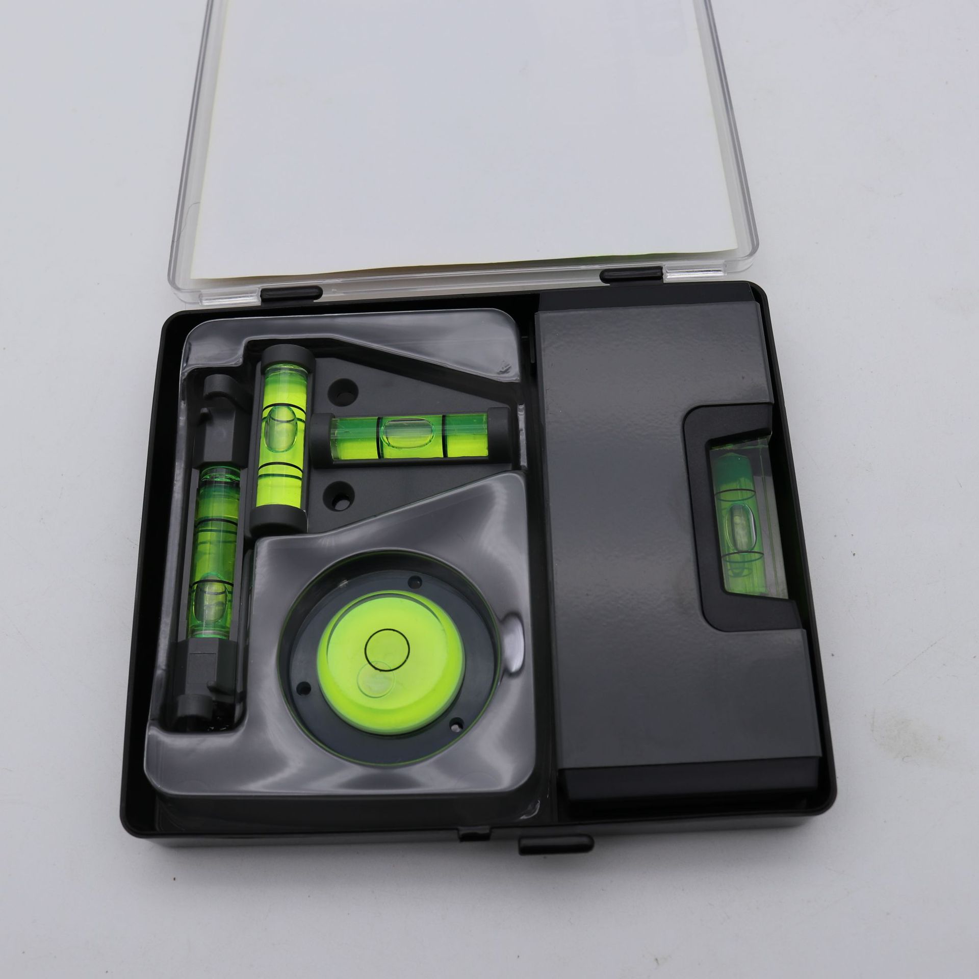 挂扣式水平仪强磁铝合金平衡尺小型迷你便携带型 迷你拉链水平尺