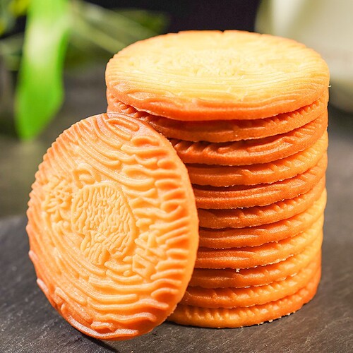 Yujisi Monkey Head Mushroom Cookies 2500g Gourmet Full Carton Snack Full Carton 5 Pounds