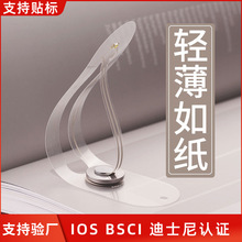 LED书签灯学生宿舍便携小夜灯寝室床上被窝看书灯学习阅读夹书灯