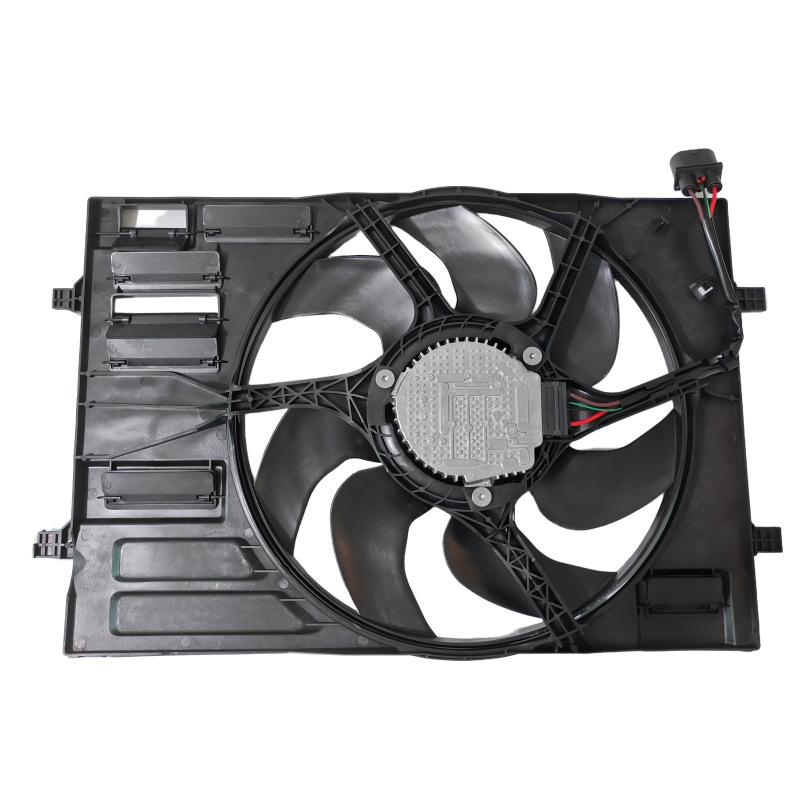 Golf model radiator fan OE 5Q0 121 203CD, electronic fan manufacturer wholesale
