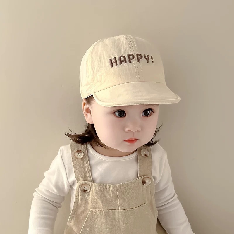 Baby Hat Summer Thin Style Baseball Cap for Boys Quick-Dry Sun Hat for Boys and Girls 2024 New Model