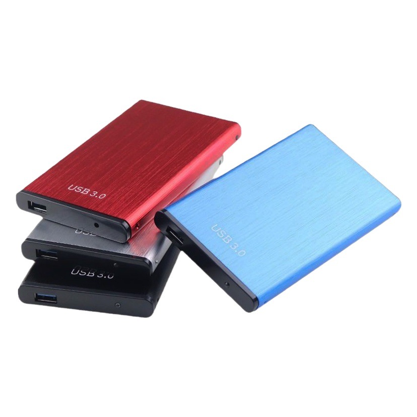 Anyingke caja de disco duro de 2,5 pulgadas 3,0 portátil de alta velocidad de aleación de aluminio cepillado SSD de Estado Sólido caja de disco duro móvil