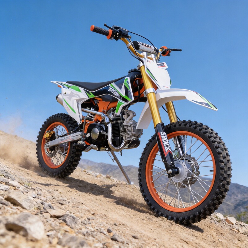 125Cc Mountain Off-Road Motorcycle High Race Performance Two-Wheeled Fuel Motorcycle All-Terrain Off-Road Motorcycle