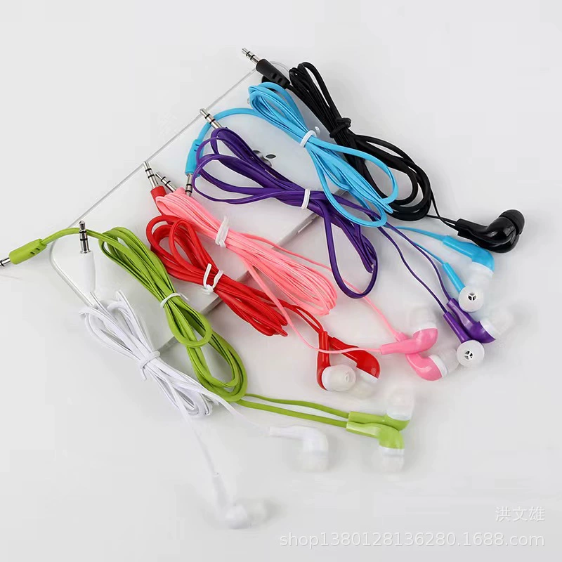 370 мобильных телефонов-вкладышей для компьютера MP3 Универсальные наушники Подарки Доставка дешевых проводных наушников