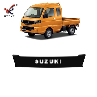 Suitable for Suzuki 26 Carry Modified Front Hood Grille Frame Special Decorative Trim Strip (Other Automotive Exterior Supplies) - 1p-on-26-models-of-carry-grille-trim-strips-piano-black