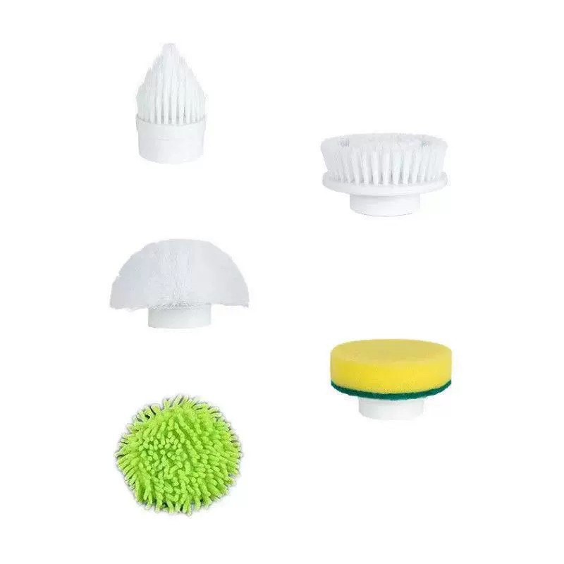 Accesorios de cepillo de limpieza eléctrica de reemplazo de cabeza de cepillo Schneider cubierta de tela cepillo de inodoro cepillo de limpieza doméstico de cuatro piezas conjunto de herramientas cepillo