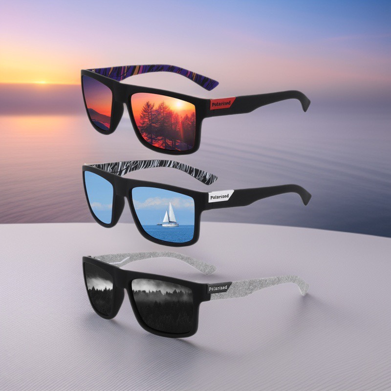 retro sunglasses for men and women solar-powered
