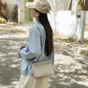 Casual Crossbody Bag, Same Style Shoulder Bag for Men and Women, Youth Travel Square Bag, College Student Class Travel Canvas Bag