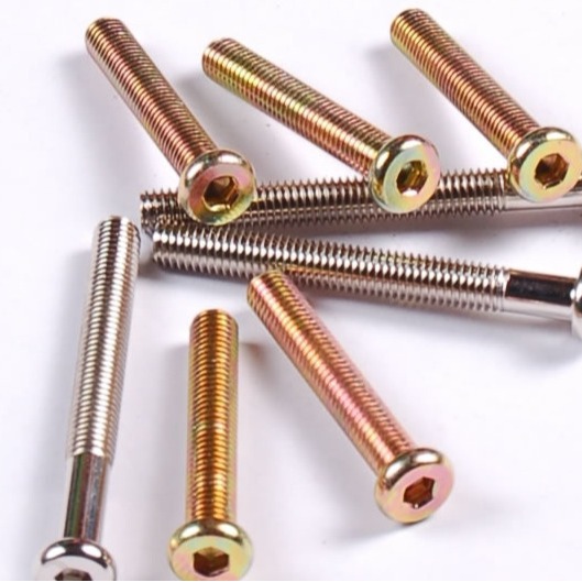 现货供应M6 L6-L60优质平头厂家批发家具内六角螺丝圆头内六角