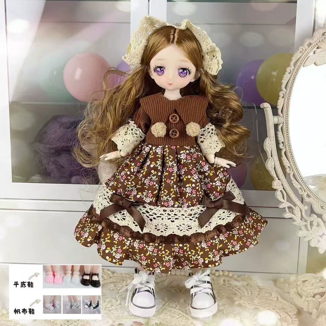 Doll, set for princess, comics, toy, internet celebrity, 30 cm