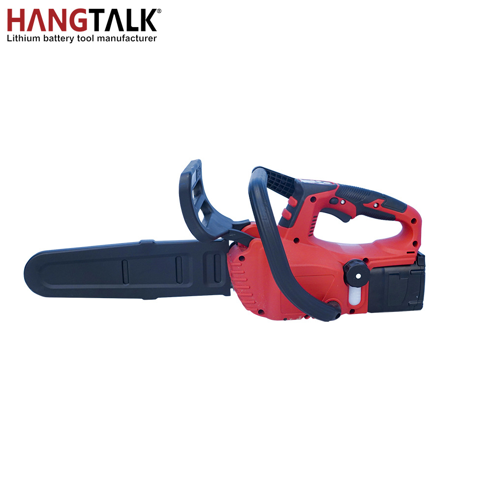 12寸无刷电链锯充电式园林伐木切割大电锯锂电手持电链锯子电动