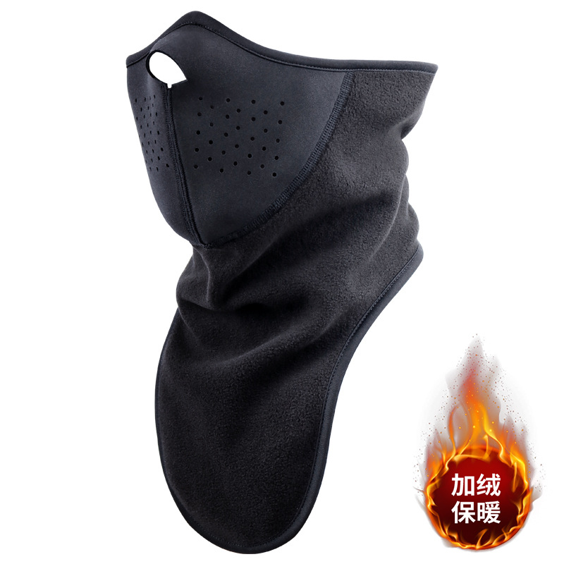 Cycling Mask, Polar Fleece Windproof Face Mask, Winter Eye Protection, Windproof Mask, Ski Warm Headgear, Cross-Border Supply