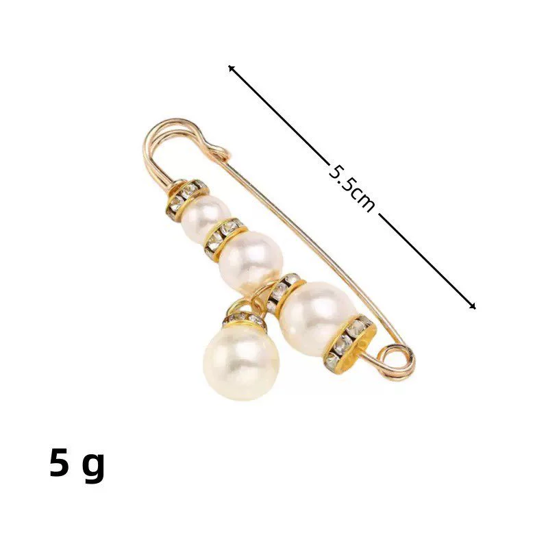 Набор брошей-булавок, декоративные булавки с жемчугом и кристаллами, разные стили