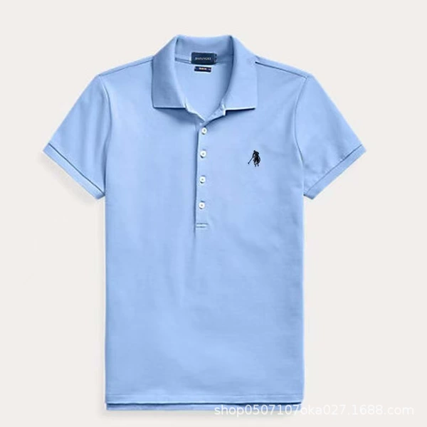 Women's pony light blue
