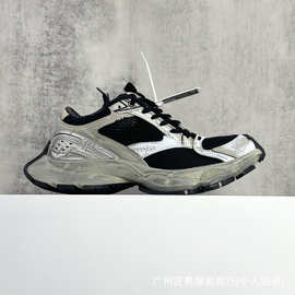 毒家现货25ssB家低帮复古阔型底姥爹风增高潮流百搭休闲慢跑鞋