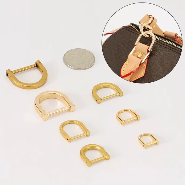 Bag shoulder strap accessories, metal buckles, carabiner clips, keychains, ring buckles, hook buckles, metal buckles, textured DIY accessories