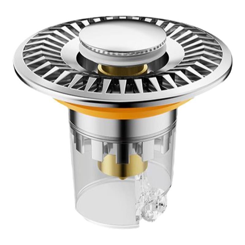 lavabo de presión lavabo núcleo de rebote inodoro anti-bloqueo filtro anti-odor tapón de fuga de agua drenaje universal