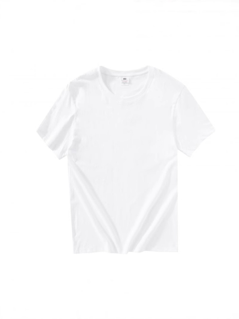 Tiger 180G peinado algodón de cuello redondo T-shirt de manga corta impresión de verano coreano ropa de trabajo de hombres y mujeres camisa publicitaria personalizada