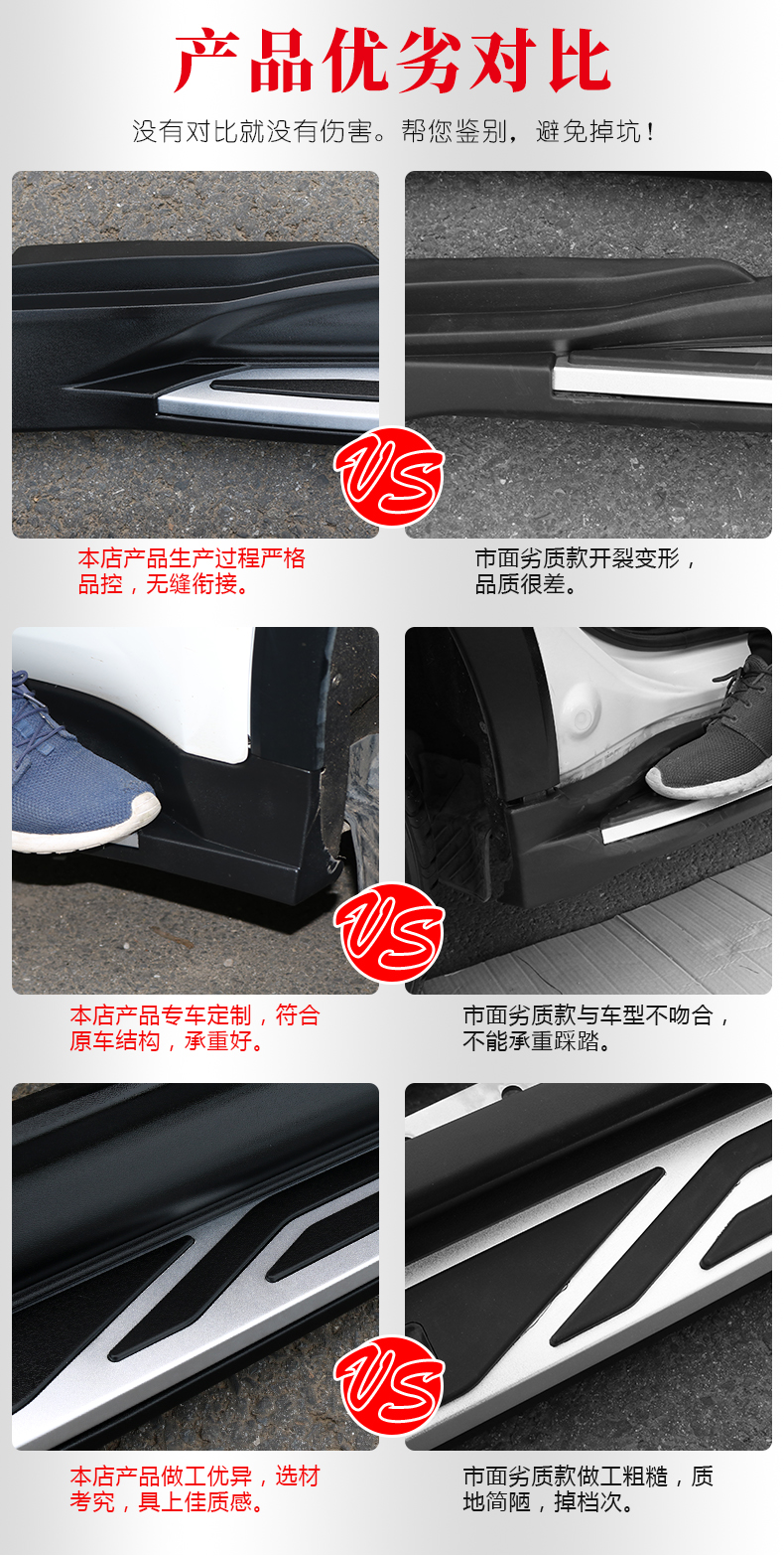 Honda Vezel Foot Pedals, Vezel Original Side Pedals, Honda Xrv Pedals, Vezel Welcome Pedals