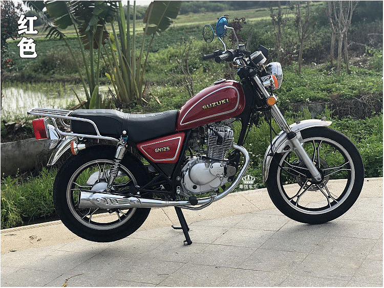 Motorcycle parts Suzuki Prince GN125 fuel tank, Zhujiang Prince domestic small Prince thickened gasoline tank oil canister