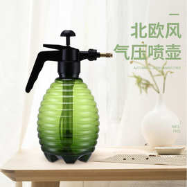 家用手动气压式喷水壶甜甜圈造型手持喷雾器园艺绿植浇花洒水喷壶