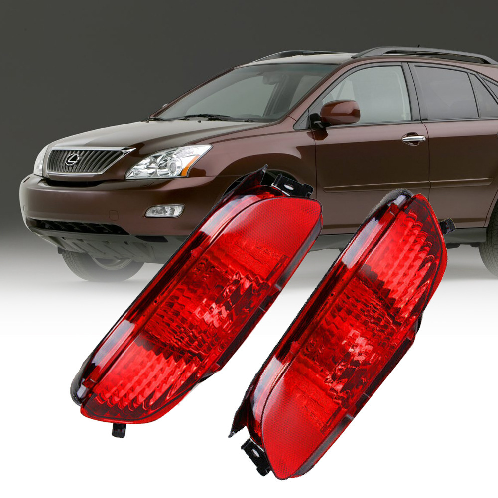 Aplicable a Lexus 03 - 08 RX330 RX350 RX300 parachoques traseros luces de decoración reflectantes luces de niebla traseras