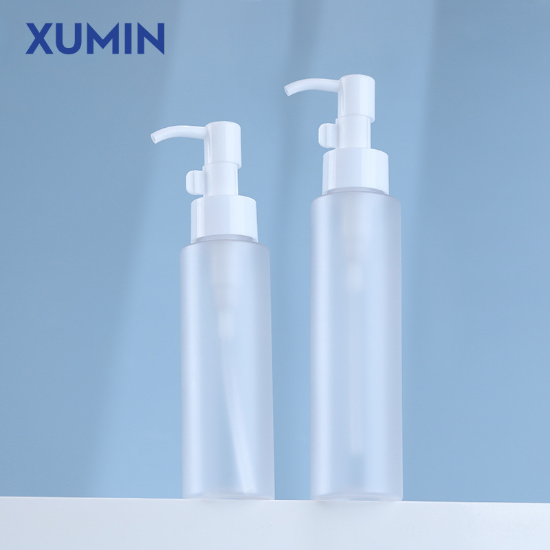 Xumin cosméticos al por mayor botellas de PET prensadas 50ml botellas de emulsión 100 - 120ml botellas de esencia