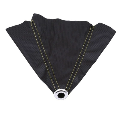 Gear Shift Cover, Modified Gear — Cab and accessories - shiny-head-carbon-grain-yellow-thread