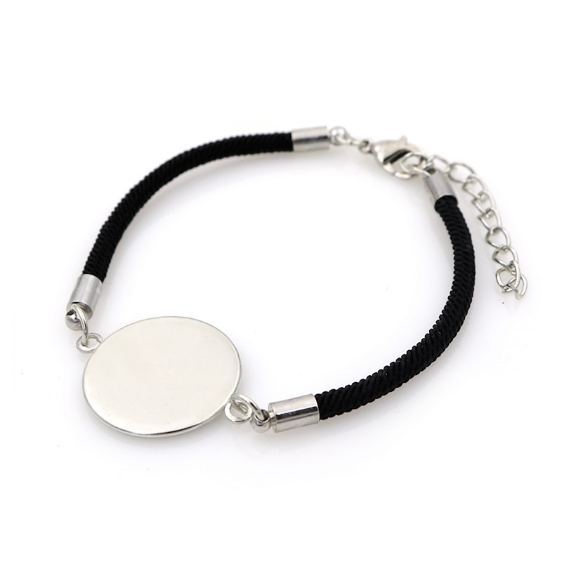 Accessori a tema Halloween in vendita Accessori per braccialetti caldi all'ingrosso Accessori per corde nere intrecciate con zucca di Halloween_voghion.com