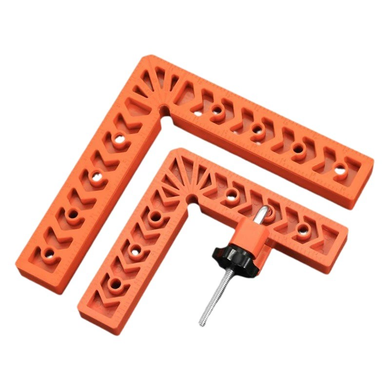 Локатор под прямым углом 90 градусов фиксированный вспомогательный локатор под прямым углом Инструмент для сращивания деревообработки фиксирующий Зажим L-образный квадрат