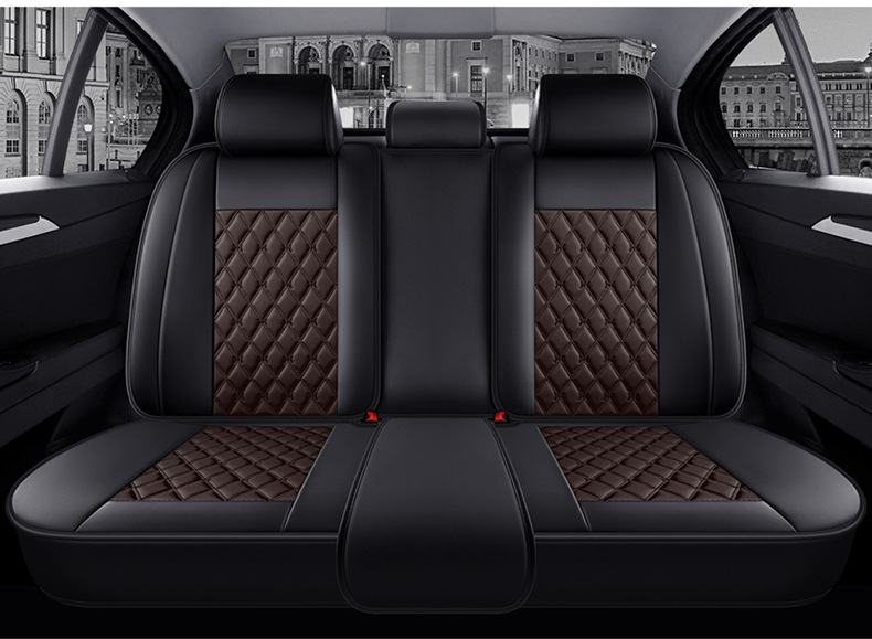 24 years of cross-border leather Amazon foreign trade full leather diamond car cushion four-season cushion five-seat all-inclusive seat cover cushion