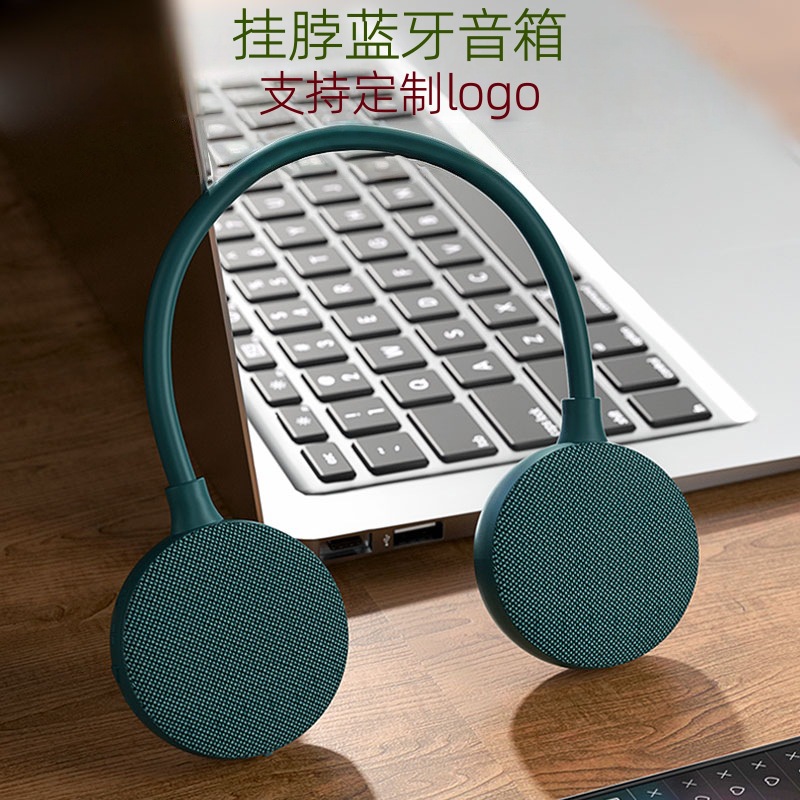 Nuevo sonido Bluetooth de cuello de alta fidelidad de larga duración de sonido inmersivo cuello de altavoz Bluetooth