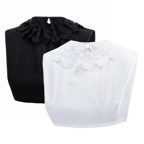 Spring, Autumn and Winter New Style Fake Collar Shirt Women's Decorative Collar Lace Fake Collar Women's Shirt Fake Collar