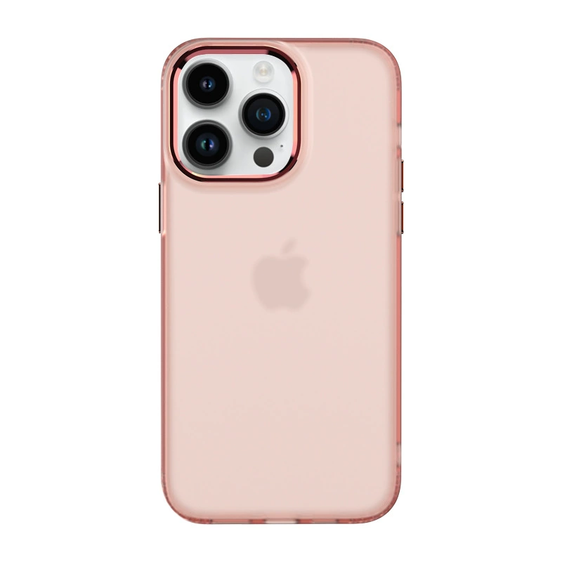 Matte translucent phone case Apple iPhone 12/13/14/15 series, anti-fingerprint, slim fit